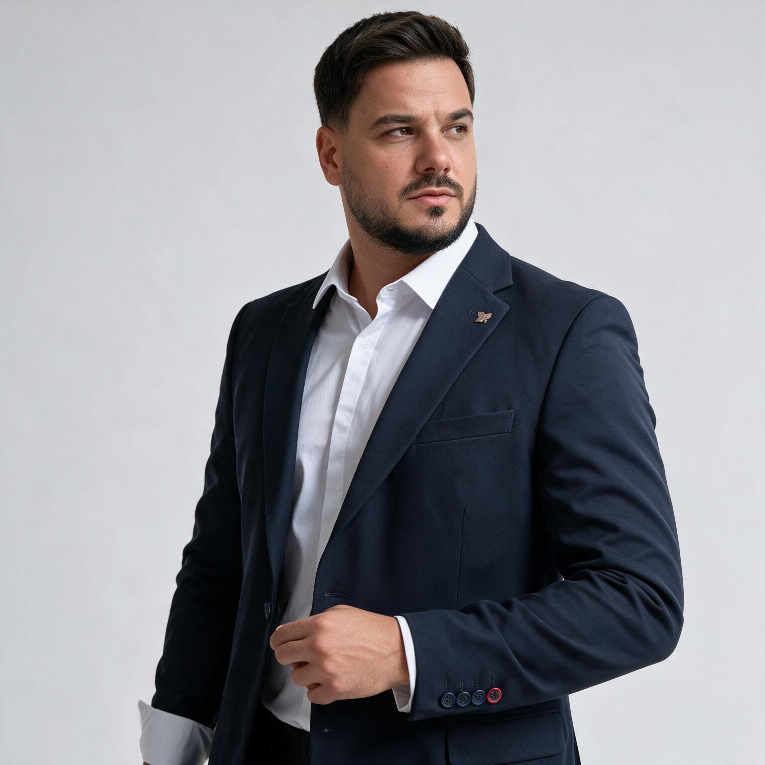 Muški sako teget — slika 2