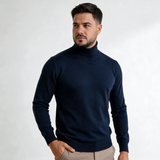 Teget muška rolka – model spreda, do pojasa