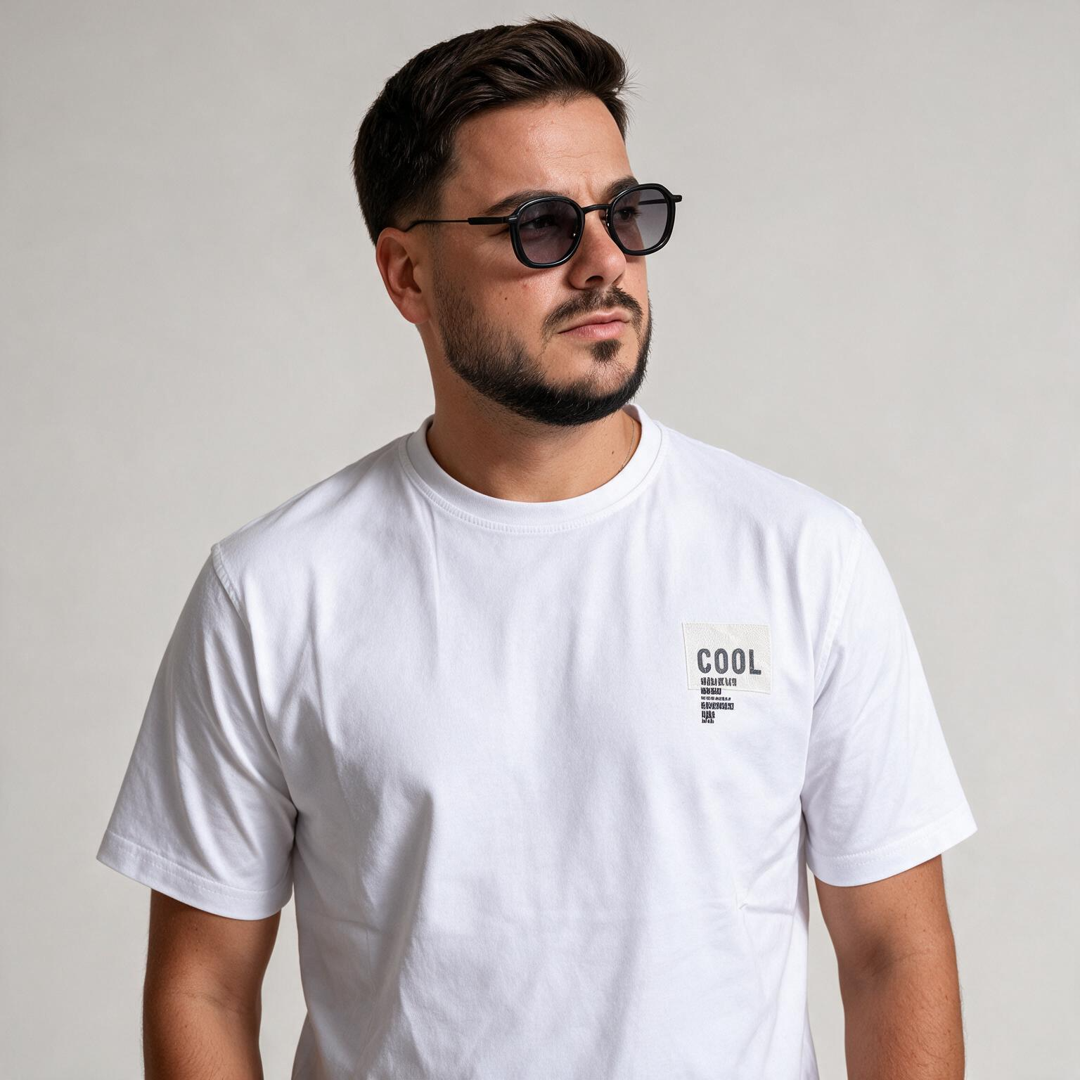 Muška bela COOL majica
